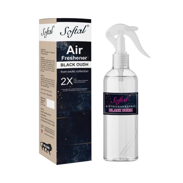 Black Oudh Room Freshener